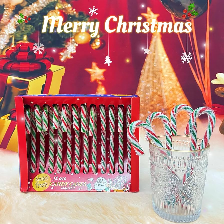 【国内発送・関税込】クリスマス★キャンディケーン☆ Amazon.co.jp: セイカオエン キャンディケイン 飴 クリスマス お